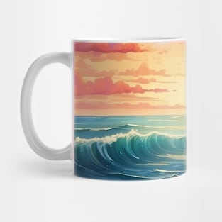 Colorful Beach Mug